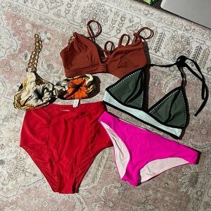 Swimsuit Lot size Medium Aerie Pink